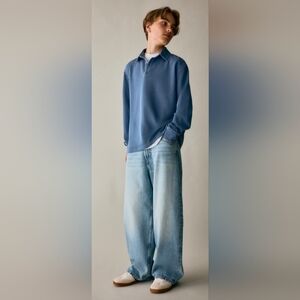 H&M Kids NWT Light Blue Baggy Jeans